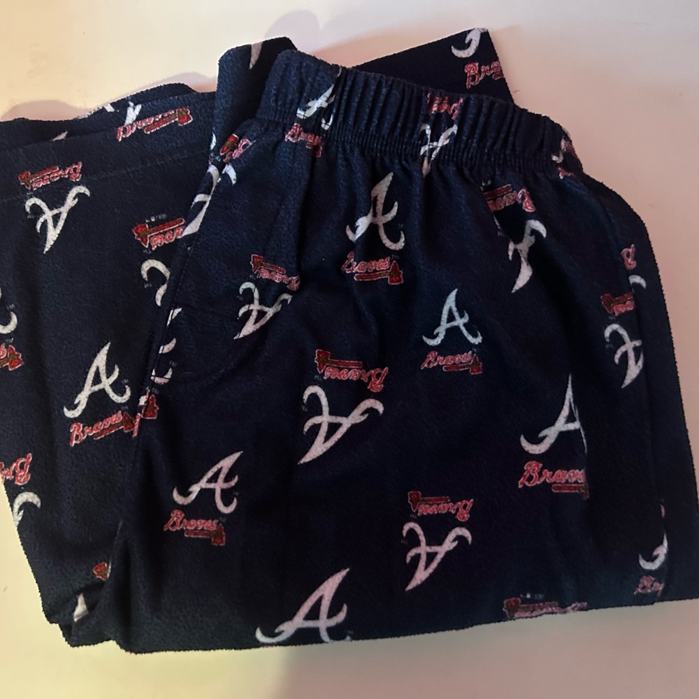 Atlanta Braves Fleece Pajama Shorts